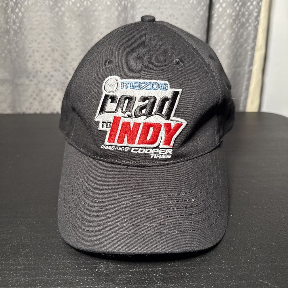 Mazda Road To Indy 500 Racing Hat Cooper Tires Adjustable